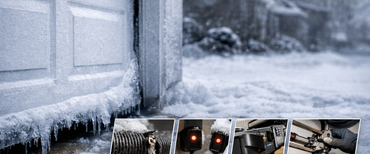 Common Winter Garage Door Problems in Chicago